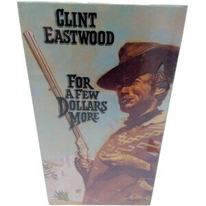 For a Few Dollars More VHS Clint Eastwood Western Watermarks Sealed 1994